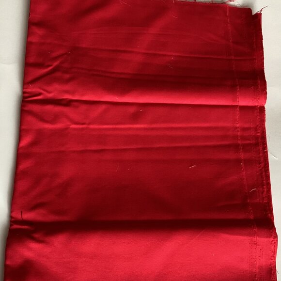 1 Piece of Red Upholstery Fabric Making Clothes Sewing Crafting - Picture 1 of 3